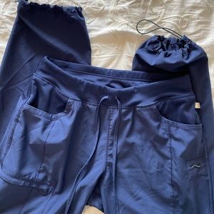 Navy scrub bottoms